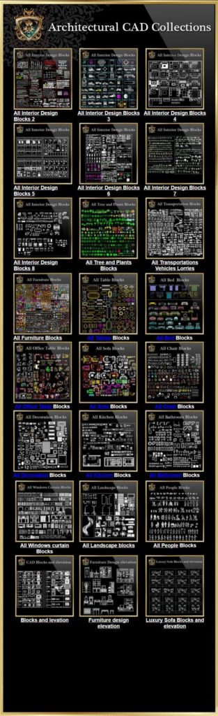 【Architectural CAD Drawings Bundle】 (Best Collections !!) | Free ...
