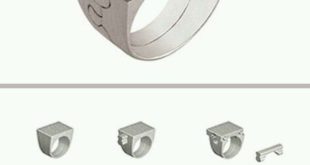 A puzzle ring. A lot of cool
