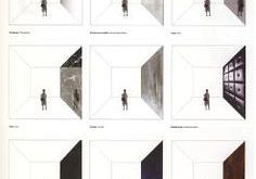 Architectural drawings - spaces and their materials