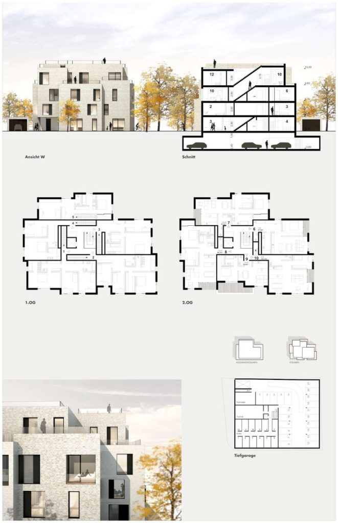 Condominiums Crailsheimstrasse Freimann - Titus Bernhard Architects