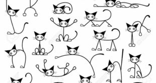 Doodle cats