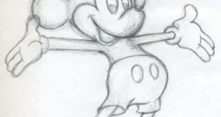 Draw Mickey Mouse - Instructions-dekoking-com-1