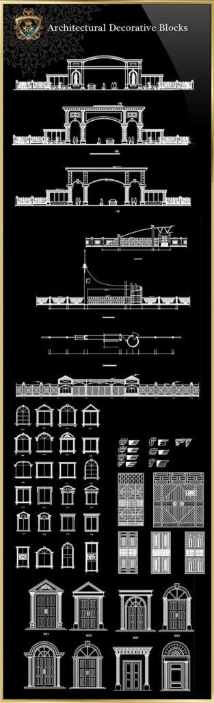 【Package for architectural CAD drawings Best (Best collections !! Get a total of 79 colors ...