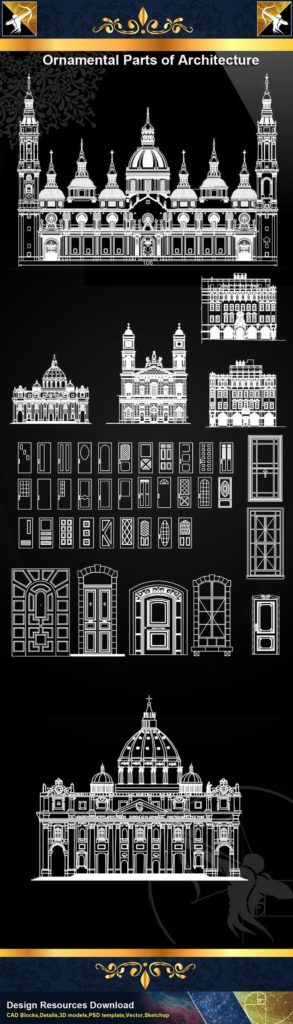 ★ Ornamental parts of architecture 3