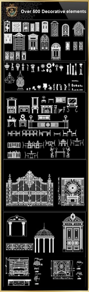 【115 Best interior design CAD details】 (Best recommendation!) | CAD blocks ...