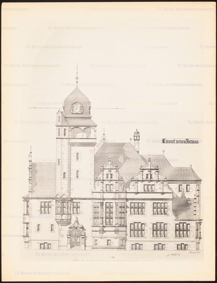 City Hall Title (From: Impressions of the seminar documents of the Real Técnica ...