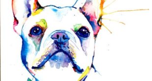 French Bulldog Frenchie Art Print by WeekdayBest