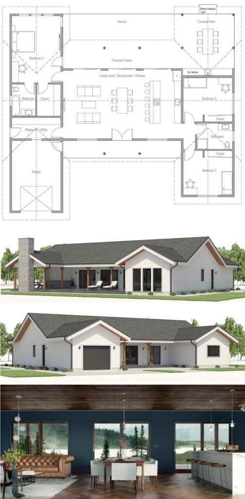 House, House, Architecture Map #maisons #plandemaison #architecture