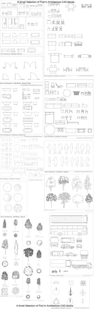 First in the Cad Blocks Selection architecture