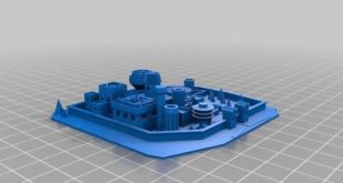 3D printed CAD model