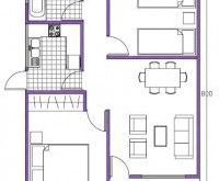 48m2 house plan