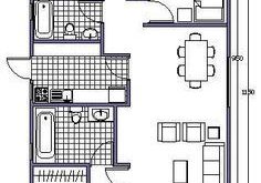 63m2 house plan More #casasmodernasplanosde