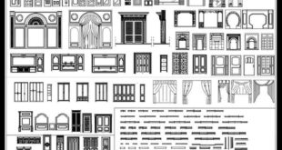 All Windows curtain blocks - CAD Design | Free CAD blocks, drawings, details