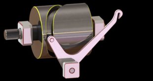 Barrel cam mechanism BR1 - 3D CAD model - GrabCAD grabcad.com
