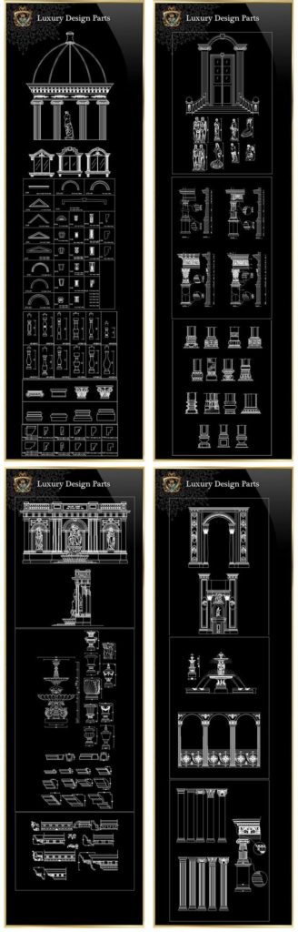 Bund Architectural CAD drawings package ¡(The best collections! Get a total of 79 Col ...