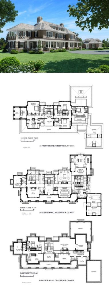 EXQUISITE NEW HOME IN TWO MAGNIFICENT ACTIONS | Luxury homes in Connecticut | Mansions ...
