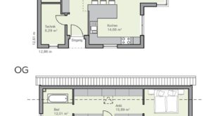 Floor plan Detached house with garage: 6 bedrooms, 220 m² living room, sloping ceiling, ...