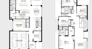 Floor plan for corner house
