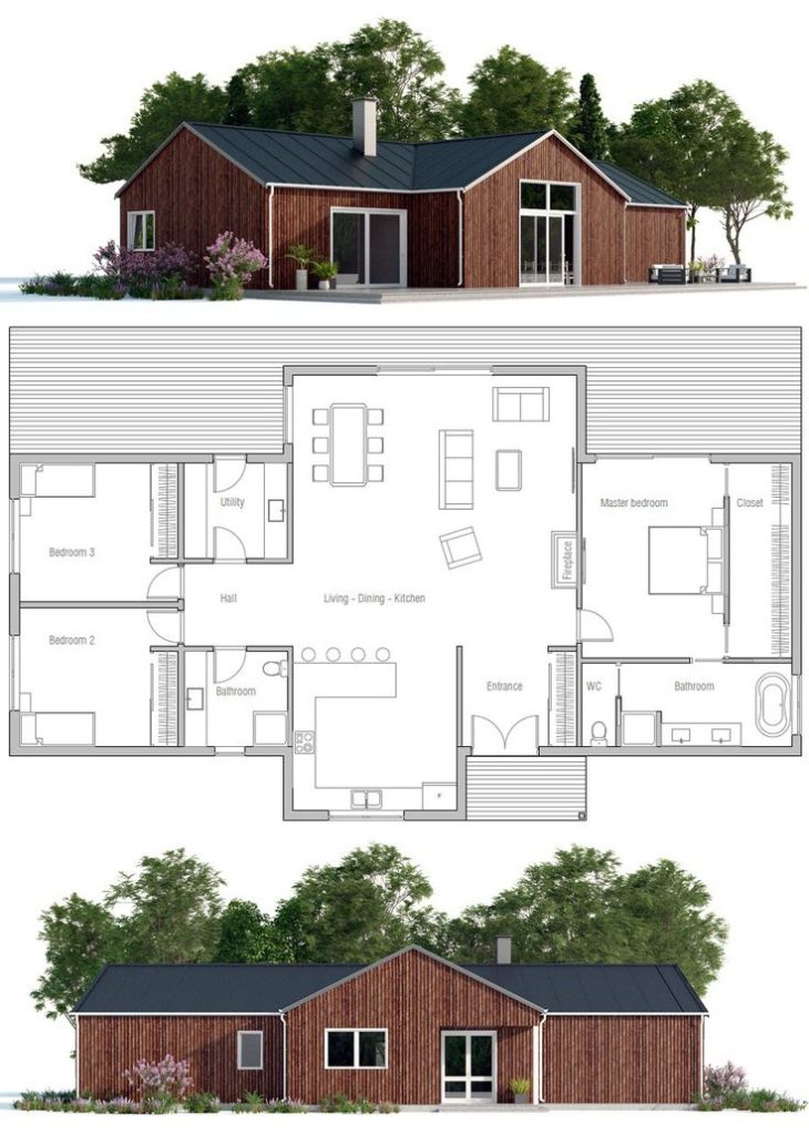 House Floor, House, House Plans, #planosdecasa #casa #arquitetura