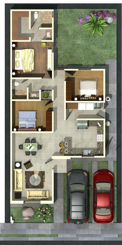 I like this map, but I think between the first chamber on the left and ...