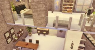 Loft The Sims 4 ~ Via Sims