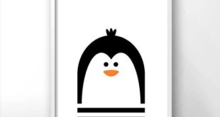 Penguin Nursery Art Digital download Nursery von LimitationFree