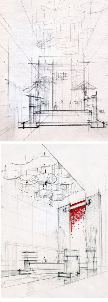 Some sketches in Behance: