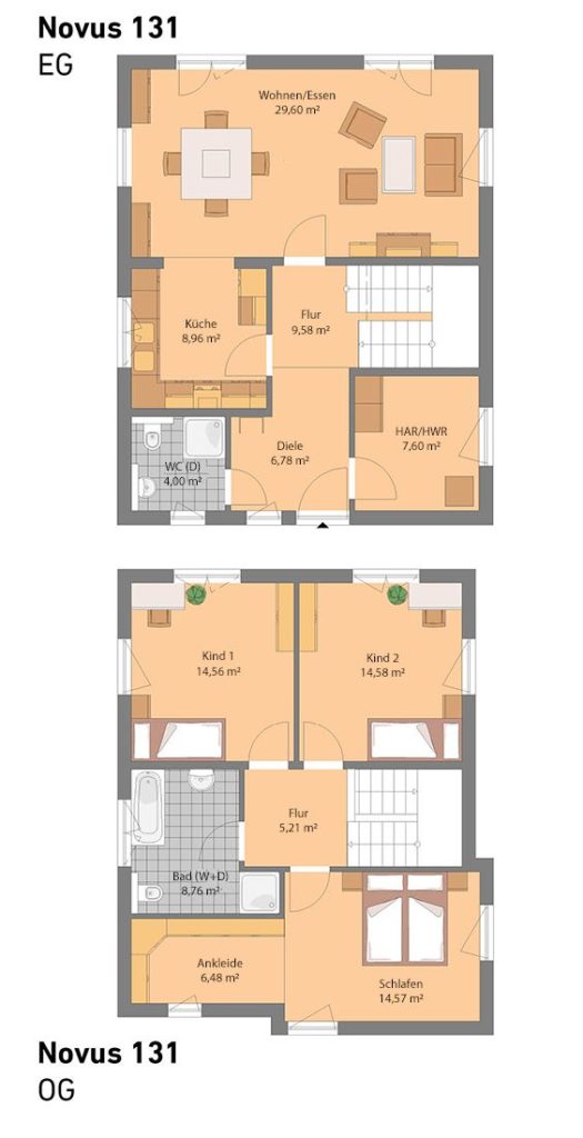 Spectral-Haus Novus 131 All our houses are individually planned and also ...