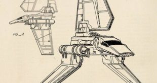 Star Wars Imperial Shuttle Patent Art Print | Etsy