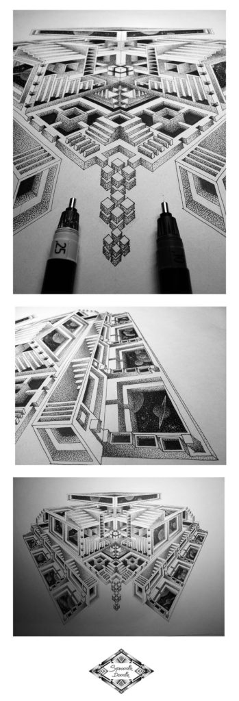 #geometric #stippling #dotwork #sproodledoodle