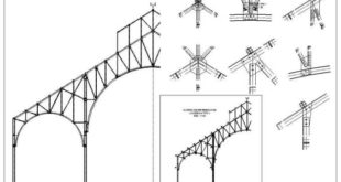 CAD blocks made of steel structure, design of steel structure structures, design of ...