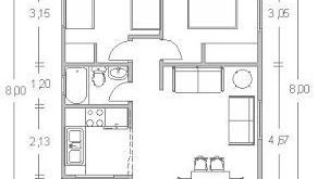 Result of imagem for sketch of houses of 60 square meters