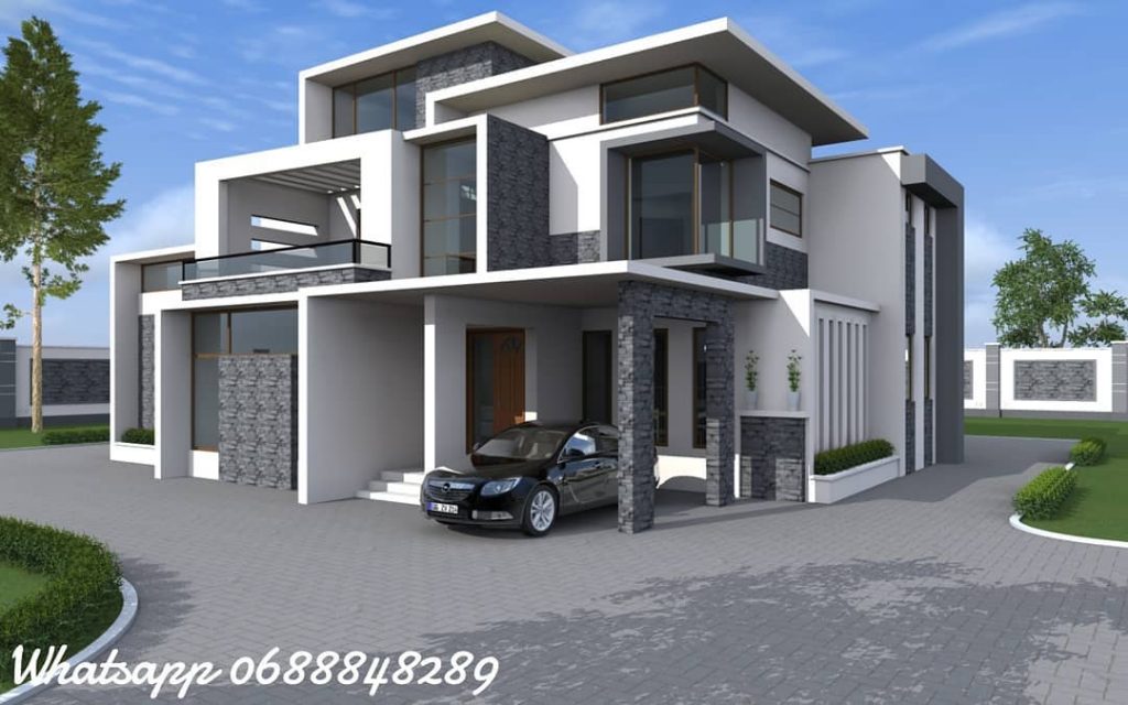 Amazing contemporary house.
Floor: living room, dining room, kitchen, store, two s