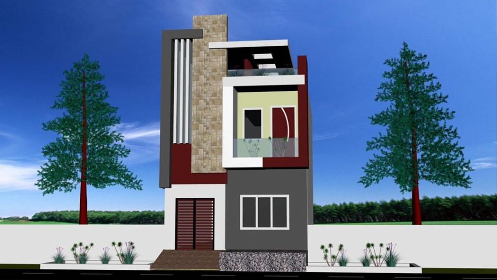 College student :
Software: 3Ds max
Project: House view
