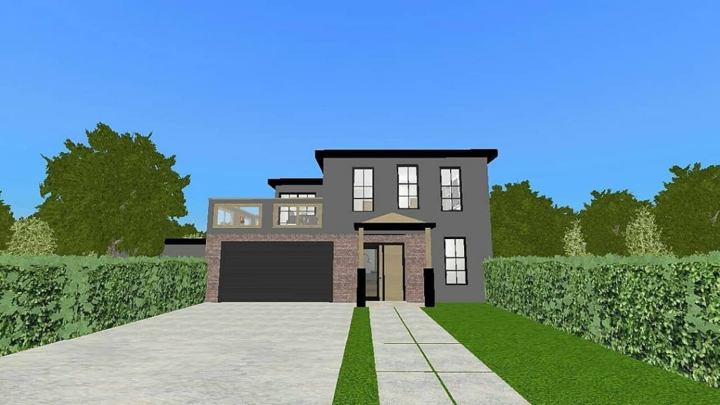 House with guest house and sauna
,
