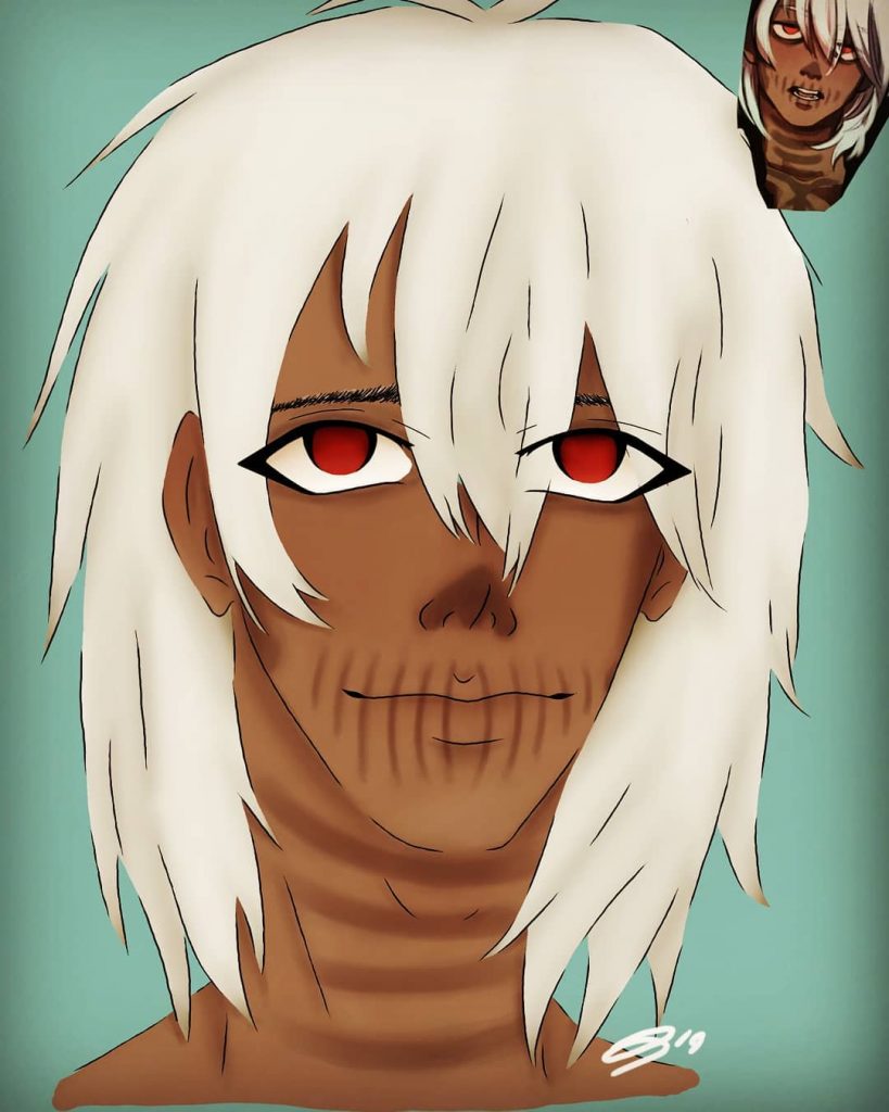 I have created a fanart of & # 39; s Oc: D. I really like his design, he was actually a bit