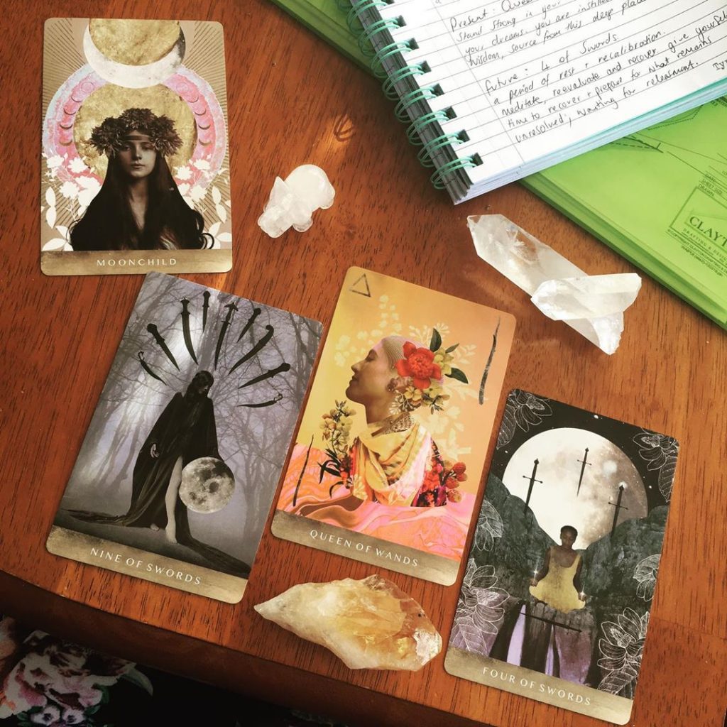 I have not done a 3-card reading in the longest time and this came up for me and