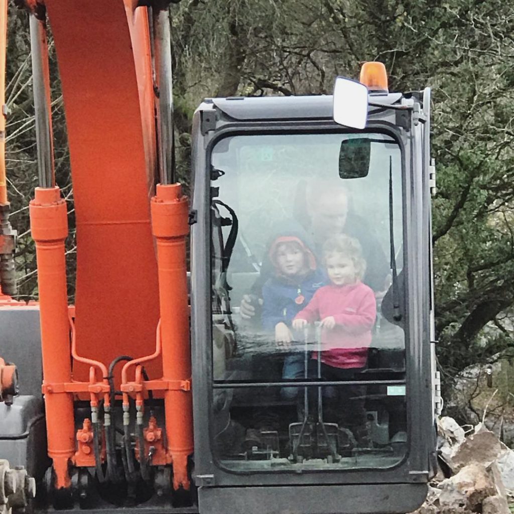 I just looked back, how long we played around in the mud and found them