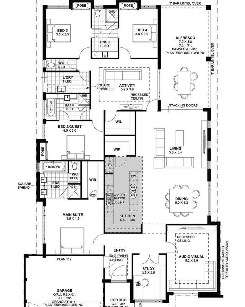 It's floor plan Friday! Lots of space in this house and many places to hide