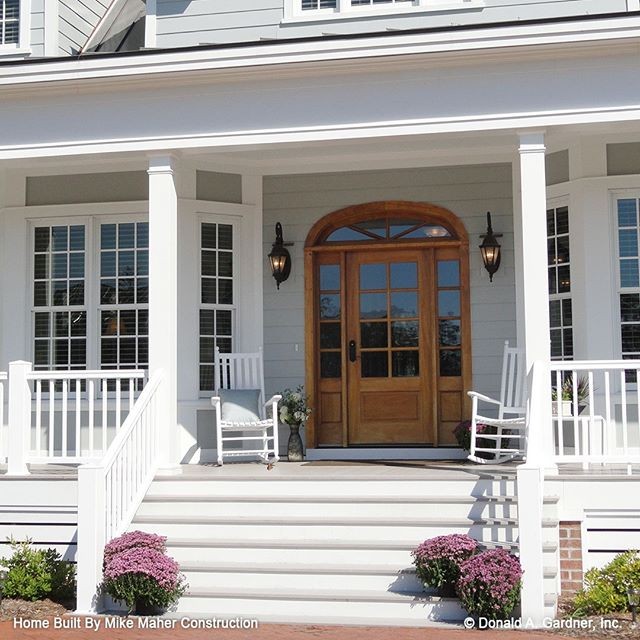Porch of The Santee House Plan 1011!