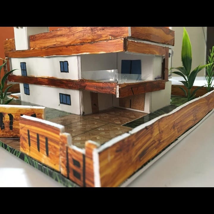 Residence designed by B. Arch 2nd semester.
,
,