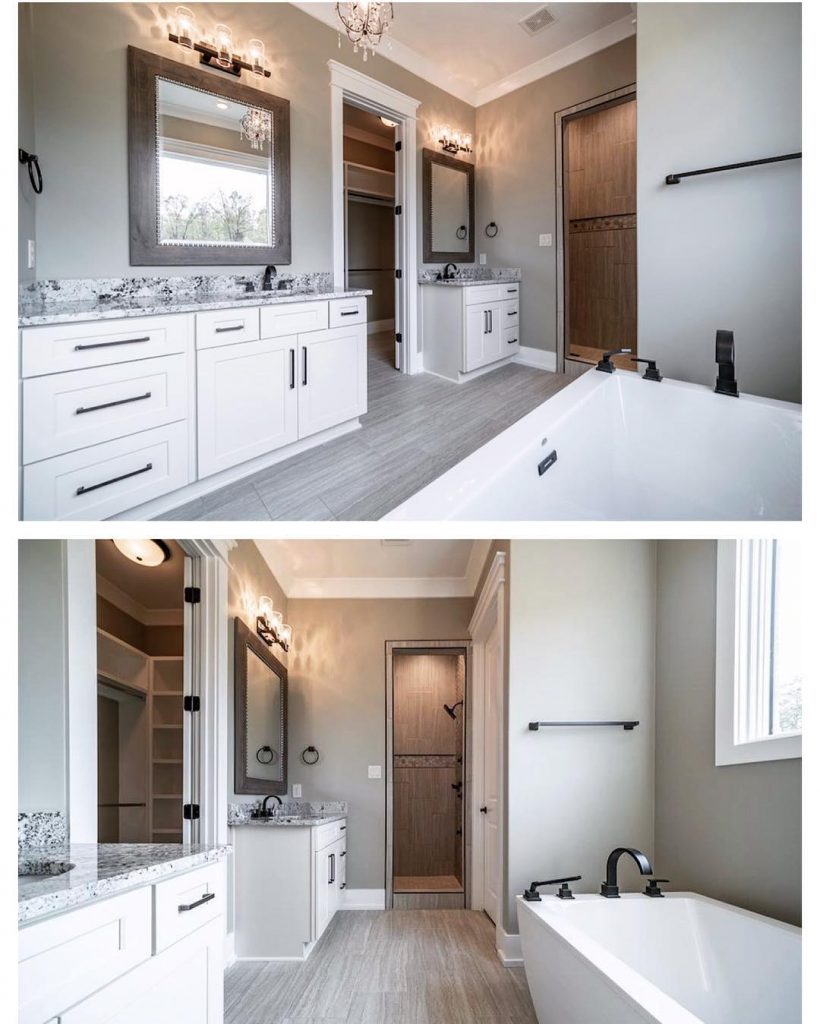Stunning Master Bath by SMN 1022 La Maison Point
,