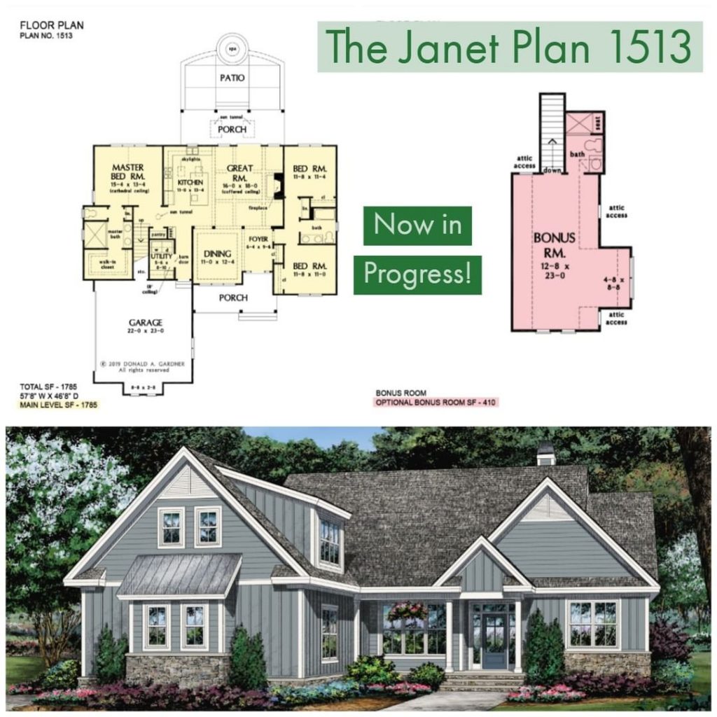 The Janet Plan 1513 is in progress! 