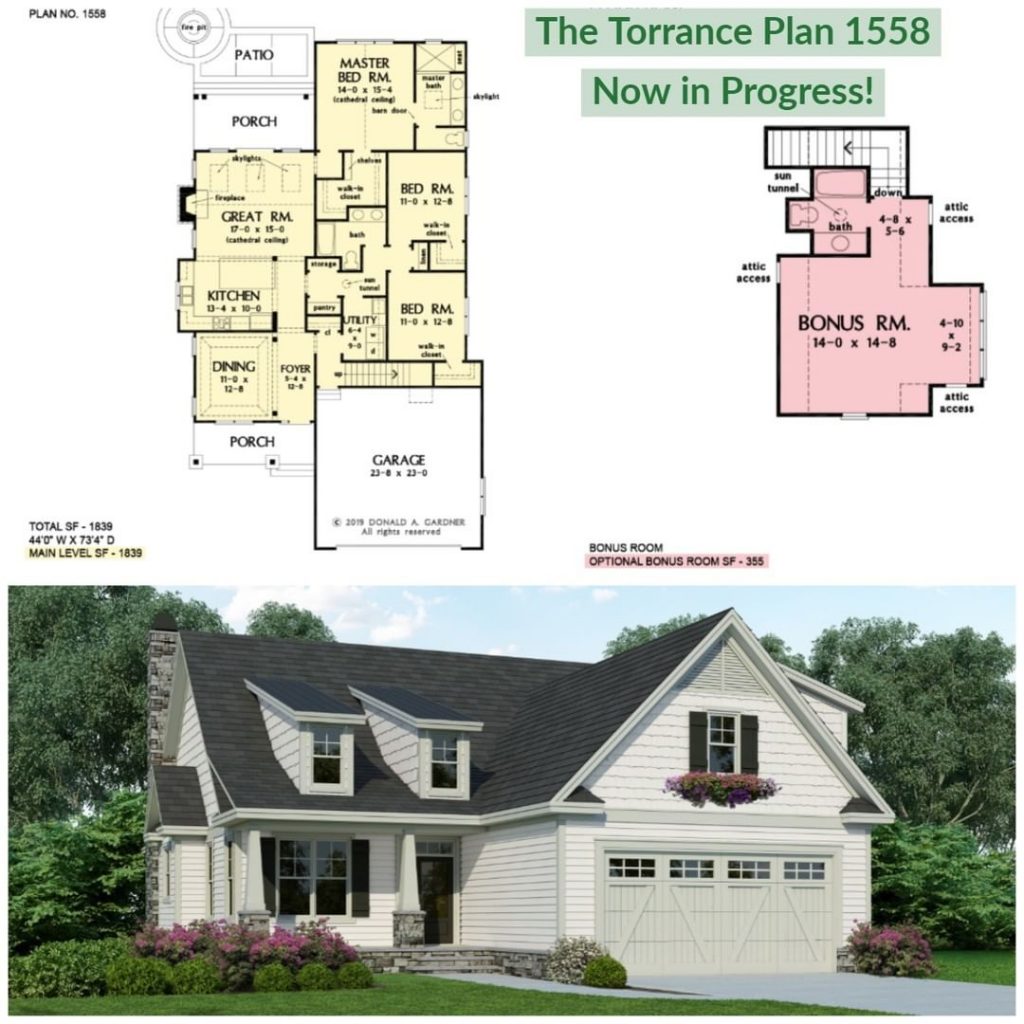 The Torrance Plan 1558 is in progress! 