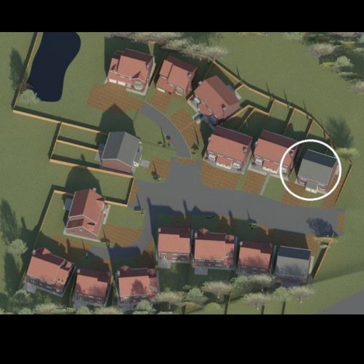 The location plan for our first home as we enjoy the 3-day weekend, w