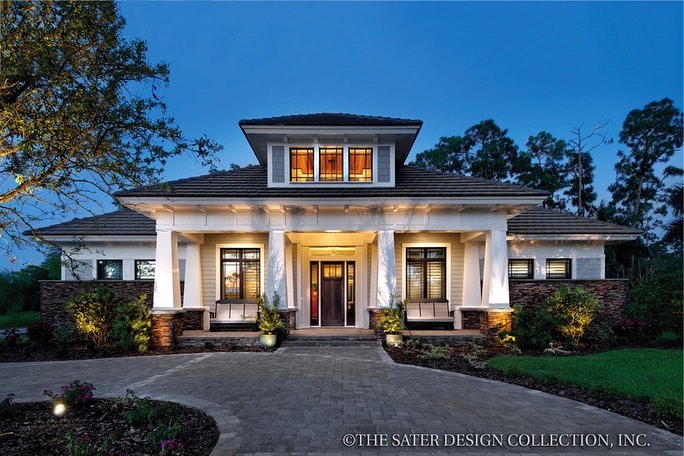 This is actually the personal home of the designer. So you know that you get a very special look