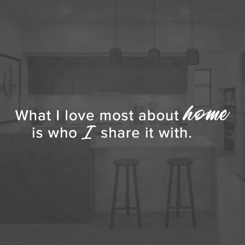 What I love most about my home is who I share it with ...