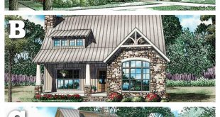 Which Cabin House Plan is your favorite?
,
A: NDG 418 - Canoe Point
B: NDG 140