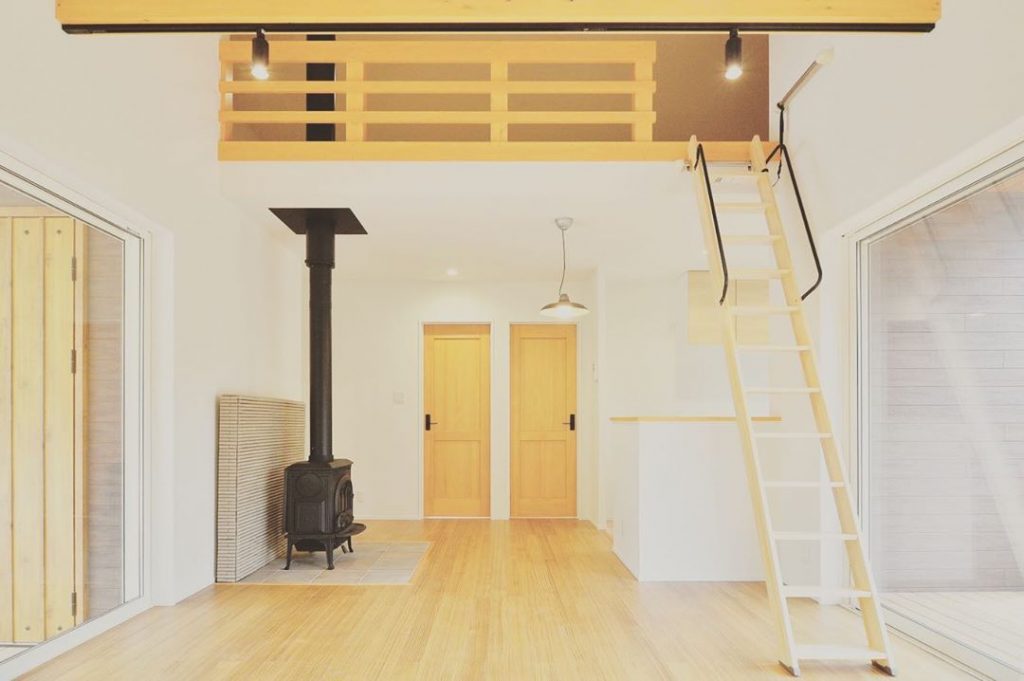 Wood stove II & attic.