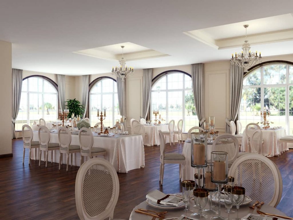 Visualization of the restaurant for celebrations
,
,
,